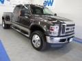 2008 Dark Stone Brown Metallic Ford F450 Super Duty Lariat Crew Cab 4x4 Dually #55450551
