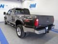 2008 Dark Stone Brown Metallic Ford F450 Super Duty Lariat Crew Cab 4x4 Dually  photo #3