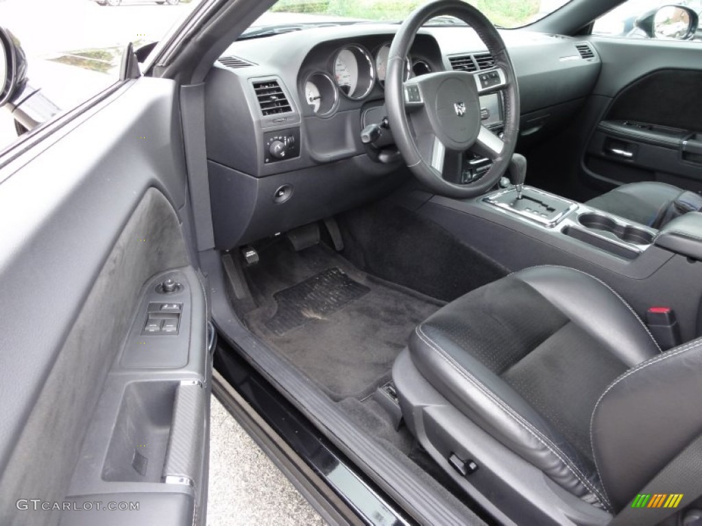 Dark Slate Gray Interior 2010 Dodge Challenger SRT8 Photo #55481324