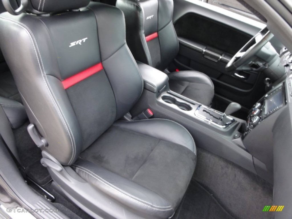 Dark Slate Gray Interior 2010 Dodge Challenger SRT8 Photo #55481405
