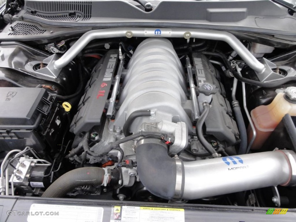 2010 Dodge Challenger SRT8 6.1 Liter SRT HEMI OHV 16-Valve VVT V8 Engine Photo #55481483