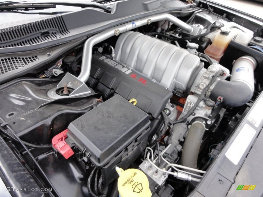 2010 Dodge Challenger SRT8 6.1 Liter SRT HEMI OHV 16-Valve VVT V8 Engine Photo #55481502