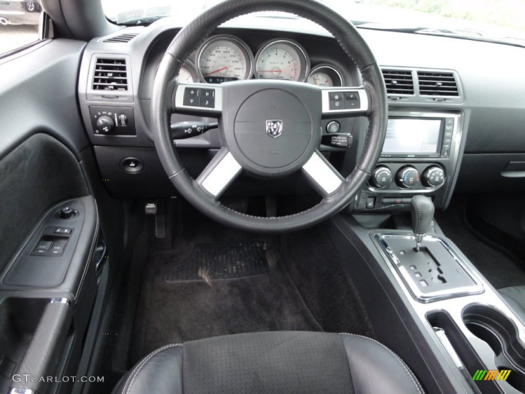 2010 Dodge Challenger SRT8 Dark Slate Gray Dashboard Photo #55481556