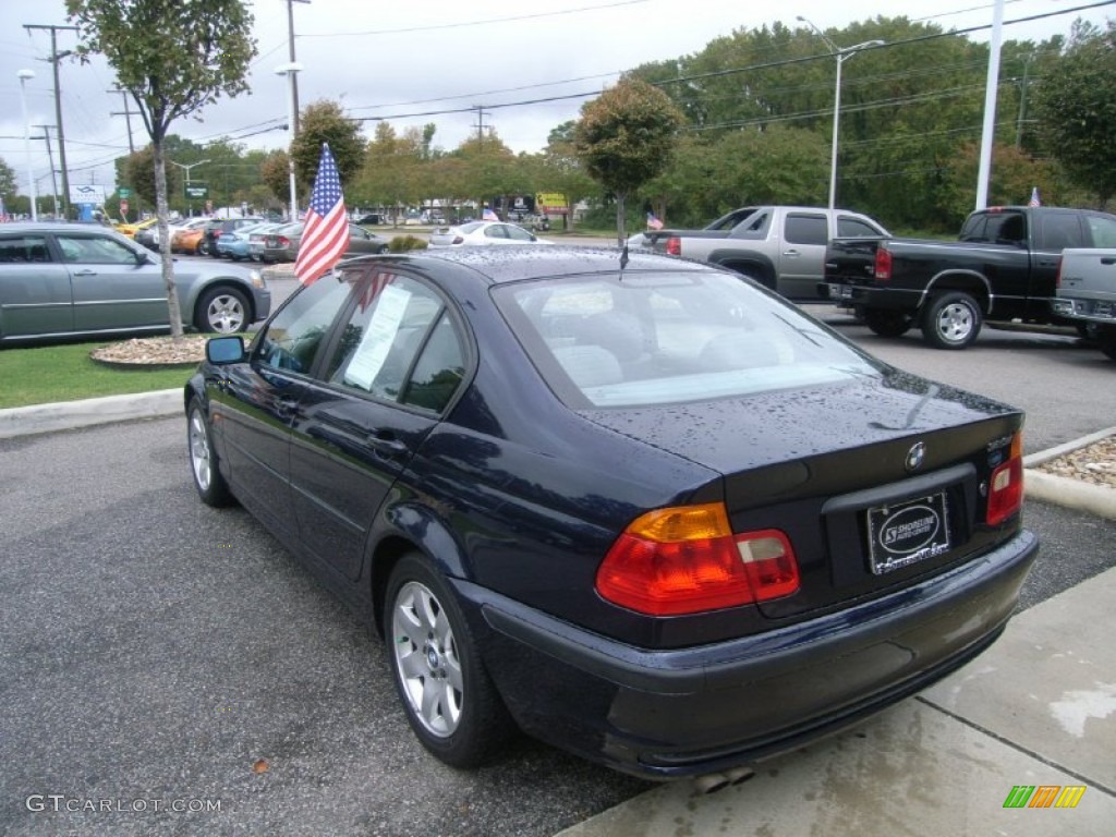2000 3 Series 323i Sedan - Orient Blue Metallic / Grey photo #7