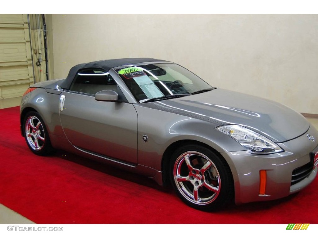 Carbon Silver Metallic 2007 Nissan 350Z Touring Roadster Exterior Photo #55482347