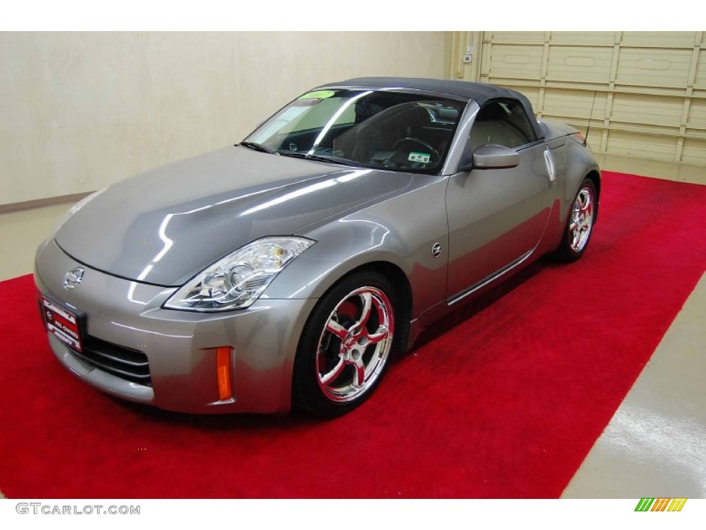 Carbon Silver Metallic 2007 Nissan 350Z Touring Roadster Exterior Photo #55482365