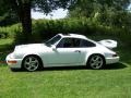 1990 Gran Prix White Porsche 911 Carrera 4 Coupe  photo #2