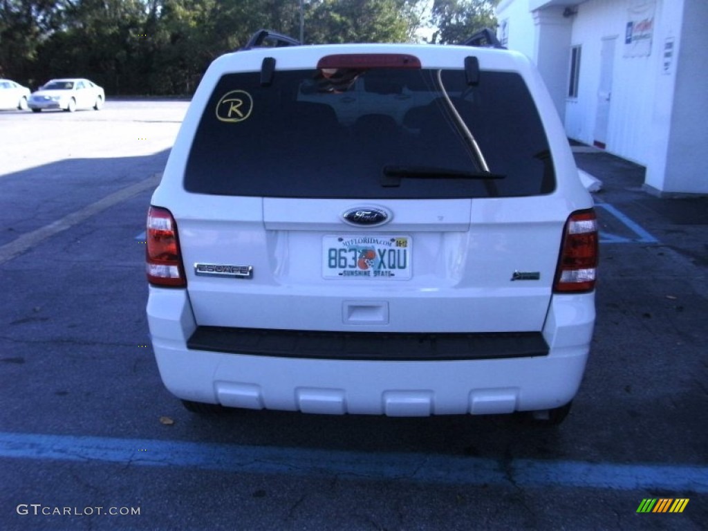 2010 Escape XLT V6 - White Suede / Camel photo #8