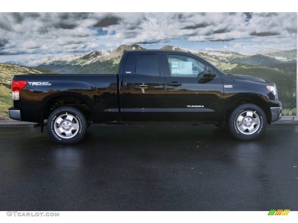 2012 Tundra TRD Double Cab 4x4 - Black / Graphite photo #2