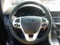 Charcoal Black 2012 Ford Edge SE Steering Wheel