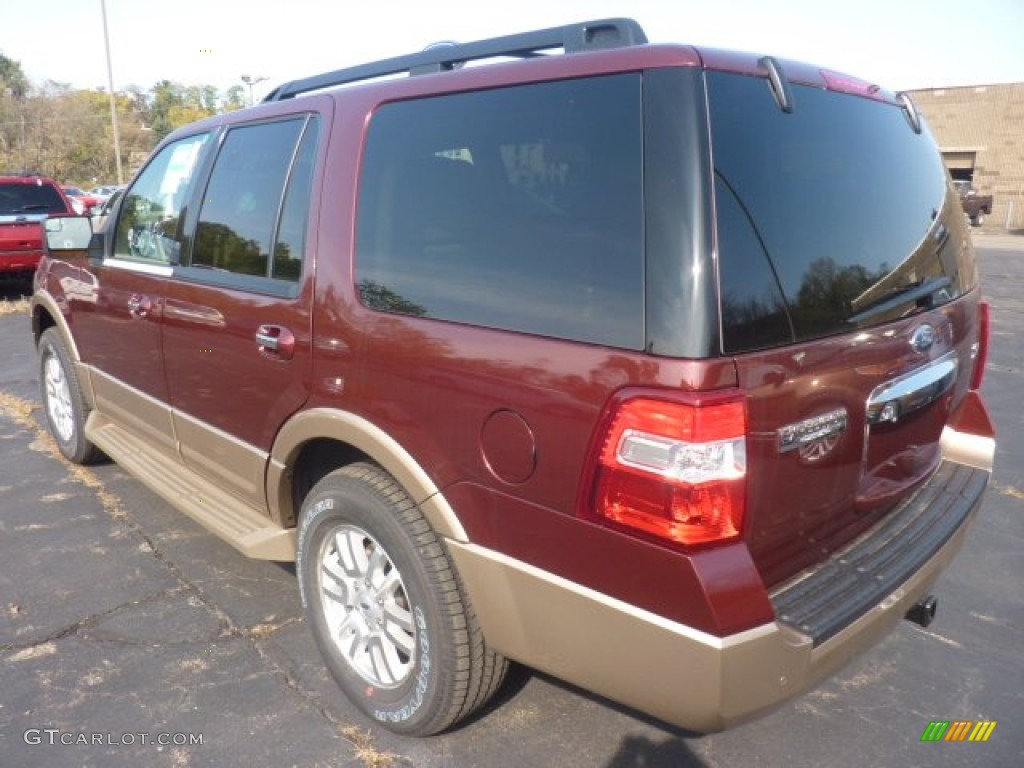 Autumn Red Metallic 2012 Ford Expedition XLT 4x4 Exterior Photo #55483691