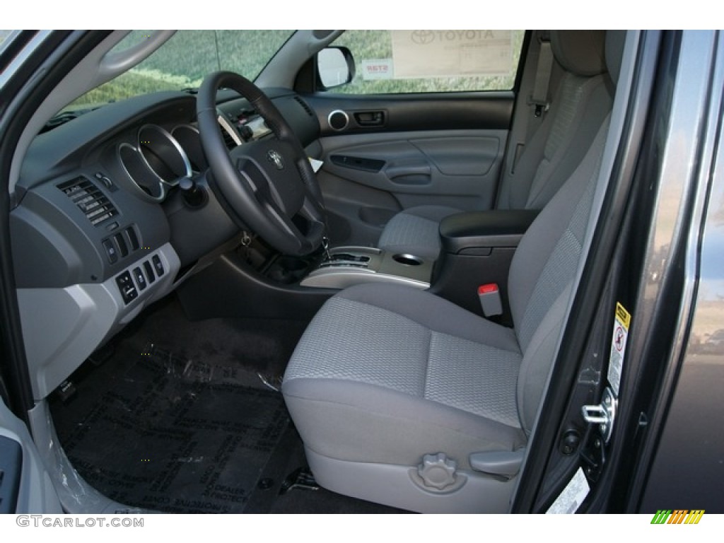 Graphite Interior 2012 Toyota Tacoma V6 SR5 Access Cab 4x4 Photo #55484063