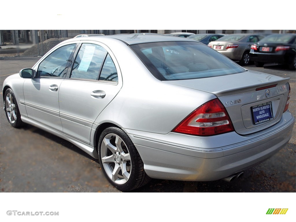 Iridium Silver Metallic 2007 Mercedes-Benz C 230 Sport Exterior Photo #55485446