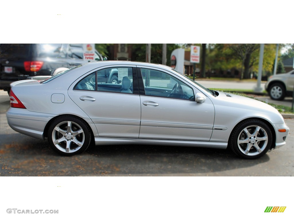 Iridium Silver Metallic 2007 Mercedes-Benz C 230 Sport Exterior Photo #55485467