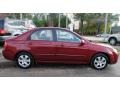 2006 Radiant Red Kia Spectra EX Sedan  photo #2