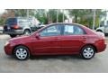 2006 Radiant Red Kia Spectra EX Sedan  photo #10