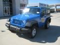 2012 Cosmos Blue Jeep Wrangler Sport 4x4  photo #1