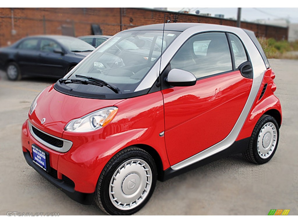 Rally Red 2009 Smart fortwo pure coupe Exterior Photo #55486067