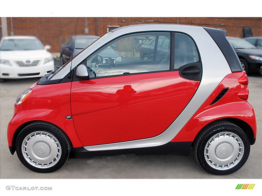 Rally Red 2009 Smart fortwo pure coupe Exterior Photo #55486076