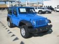 2012 Cosmos Blue Jeep Wrangler Sport 4x4  photo #7