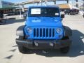 2012 Cosmos Blue Jeep Wrangler Sport 4x4  photo #8