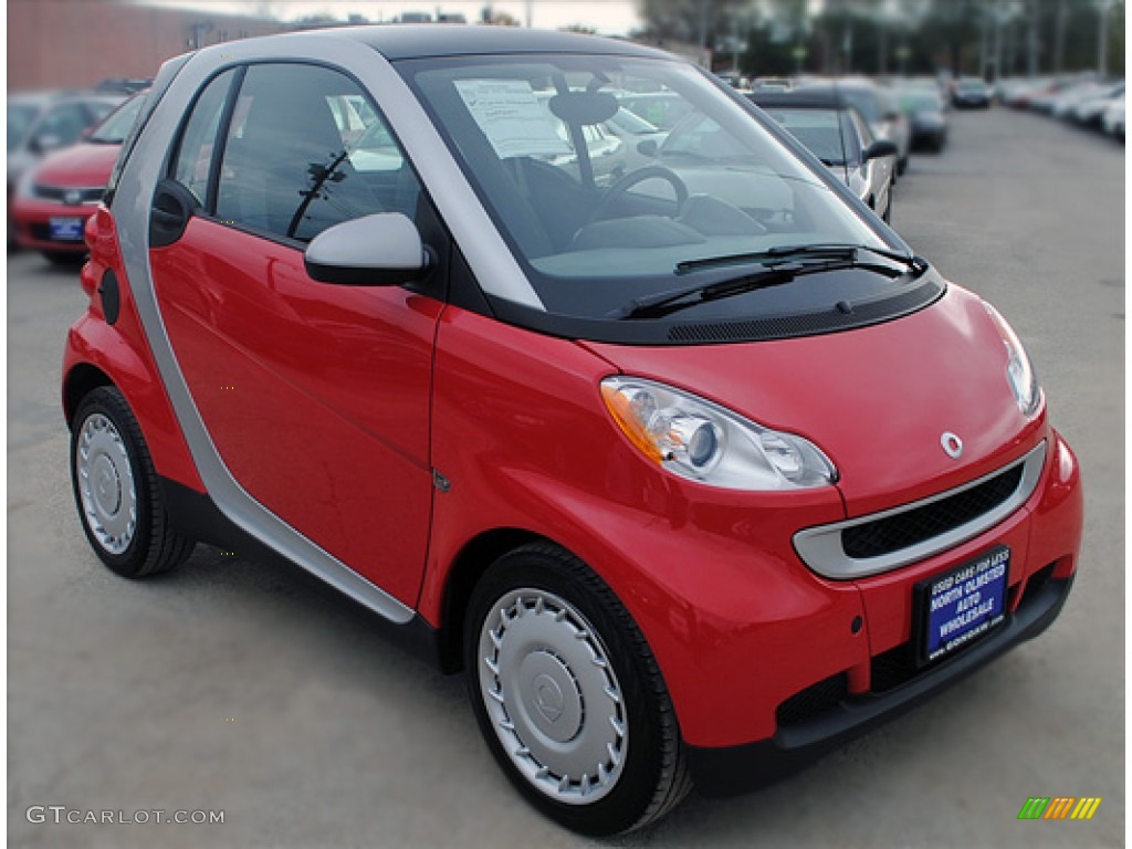 Rally Red 2009 Smart fortwo pure coupe Exterior Photo #55486103