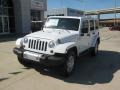 2012 Bright White Jeep Wrangler Unlimited Sahara 4x4  photo #1