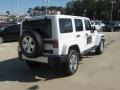 2012 Bright White Jeep Wrangler Unlimited Sahara 4x4  photo #5