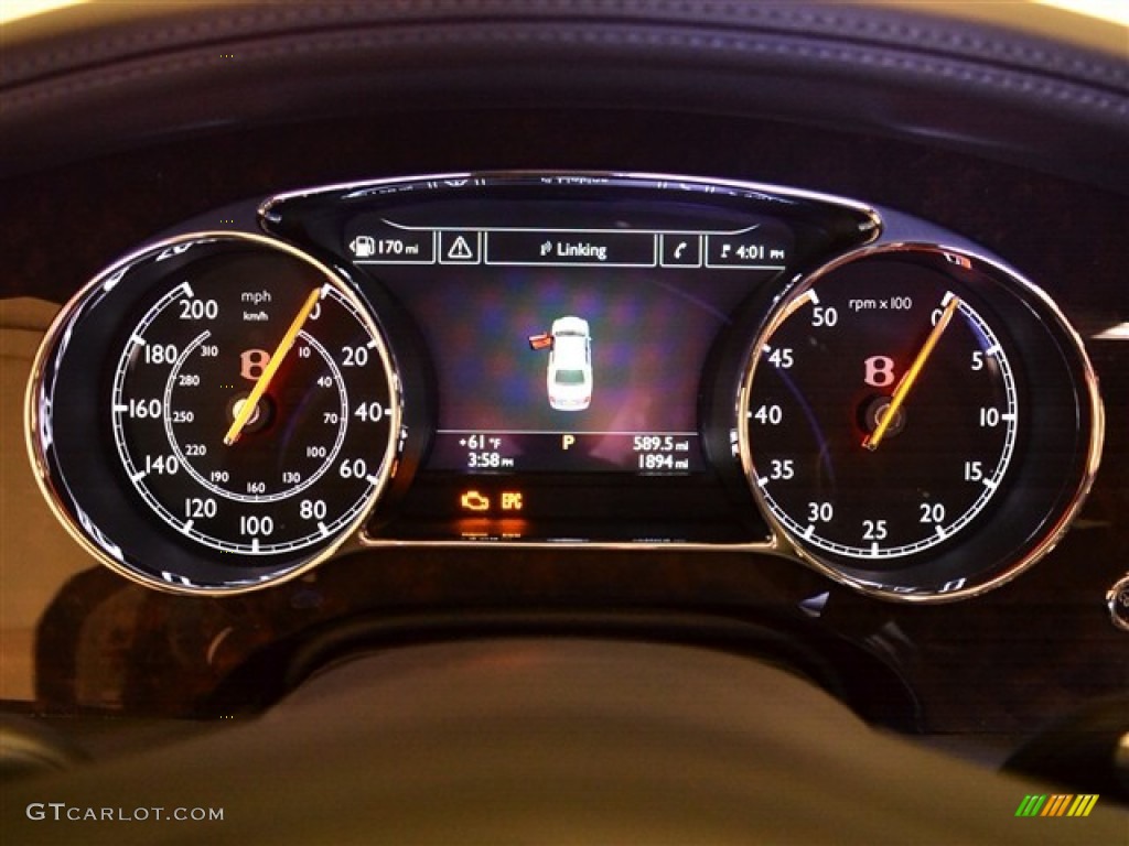 2011 Bentley Mulsanne Sedan Gauges Photo #55486256