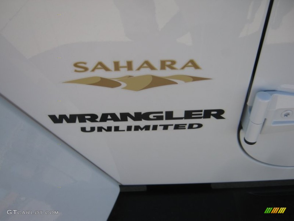 2012 Jeep Wrangler Unlimited Sahara 4x4 Marks and Logos Photo #55486298