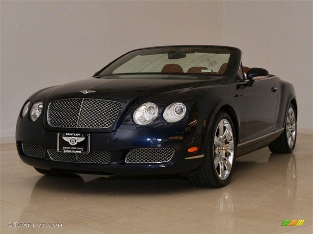 Dark Sapphire 2009 Bentley Continental GTC Standard Continental GTC Model Exterior Photo #55486373