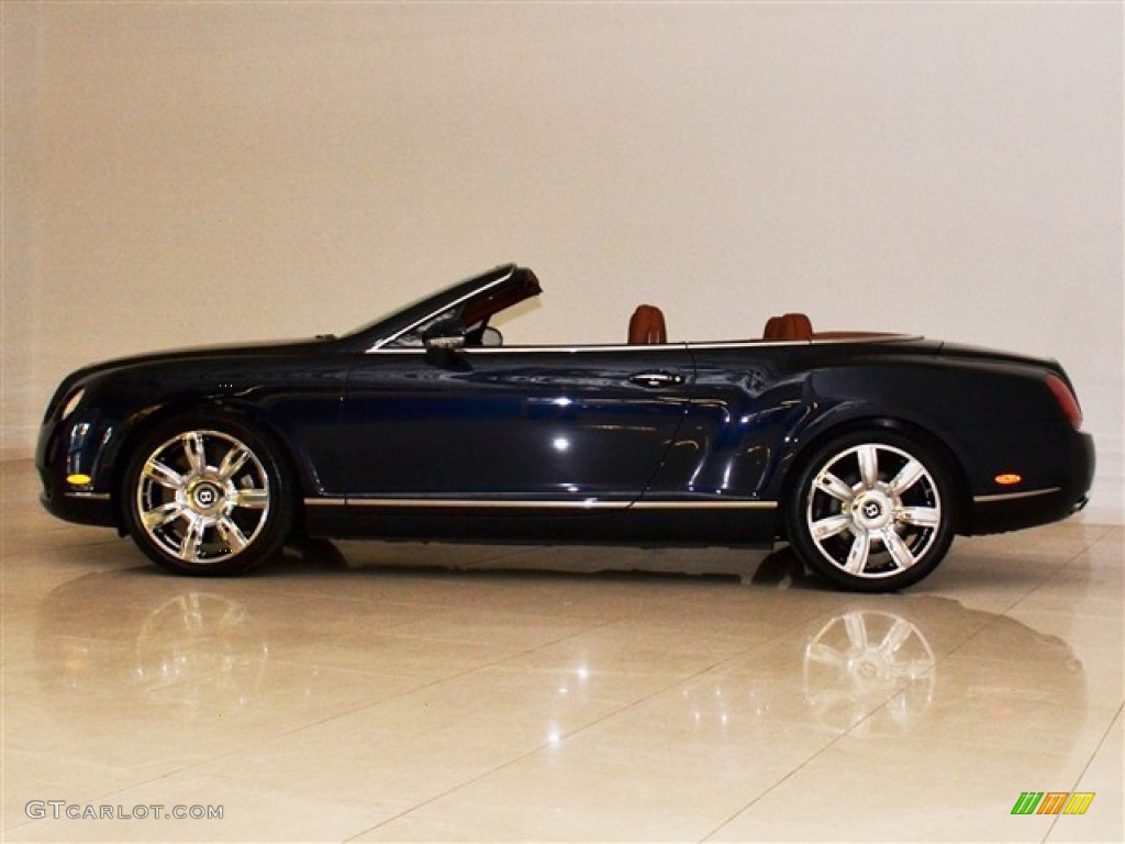 Dark Sapphire 2009 Bentley Continental GTC Standard Continental GTC Model Exterior Photo #55486409