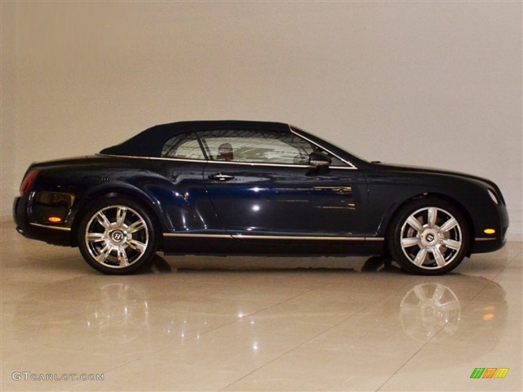 2009 Continental GTC  - Dark Sapphire / Saddle photo #16