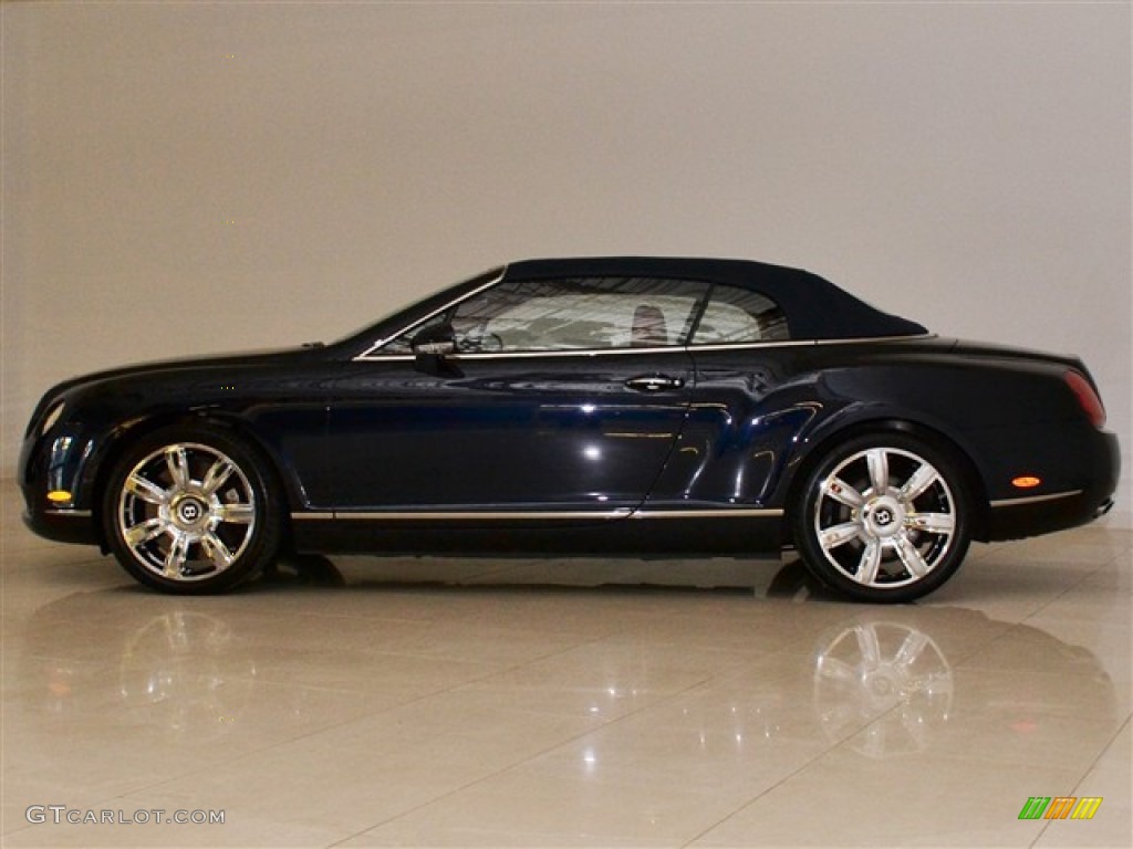 2009 Continental GTC  - Dark Sapphire / Saddle photo #17