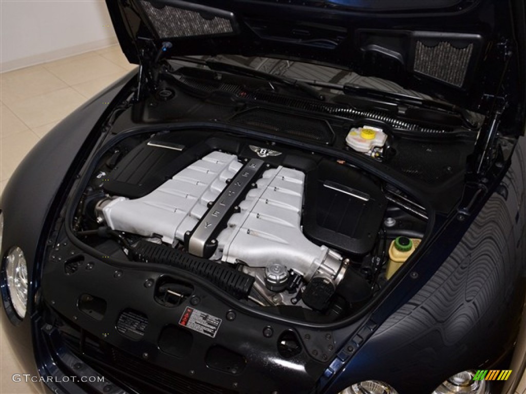 2009 Bentley Continental GTC Standard Continental GTC Model 6.0L Twin-Turbocharged DOHC 48V VVT W12 Engine Photo #55486517