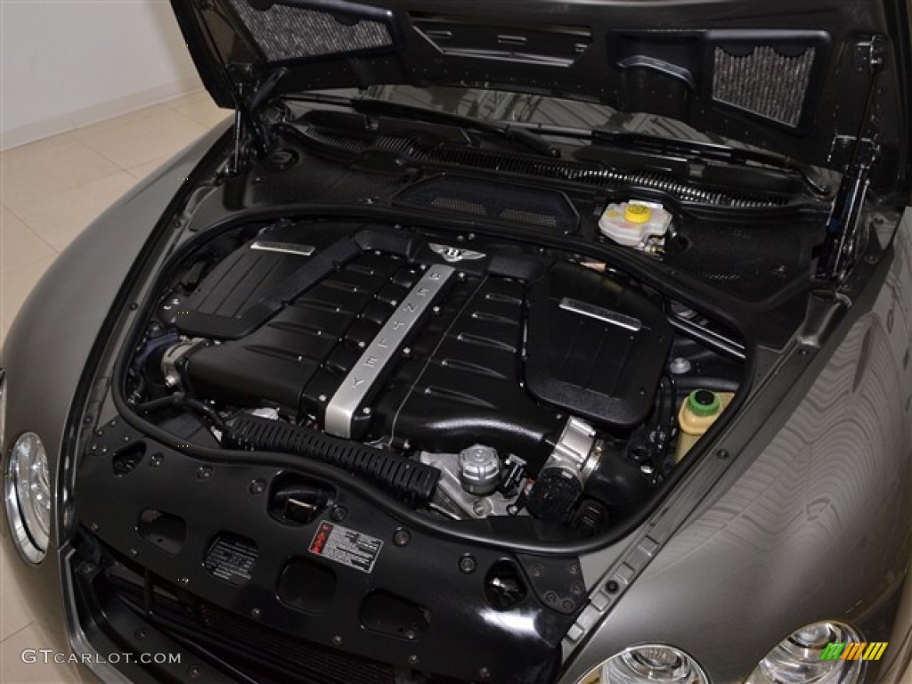2009 Bentley Continental GT Speed 6.0L Twin-Turbocharged DOHC 48V VVT W12 Engine Photo #55486649