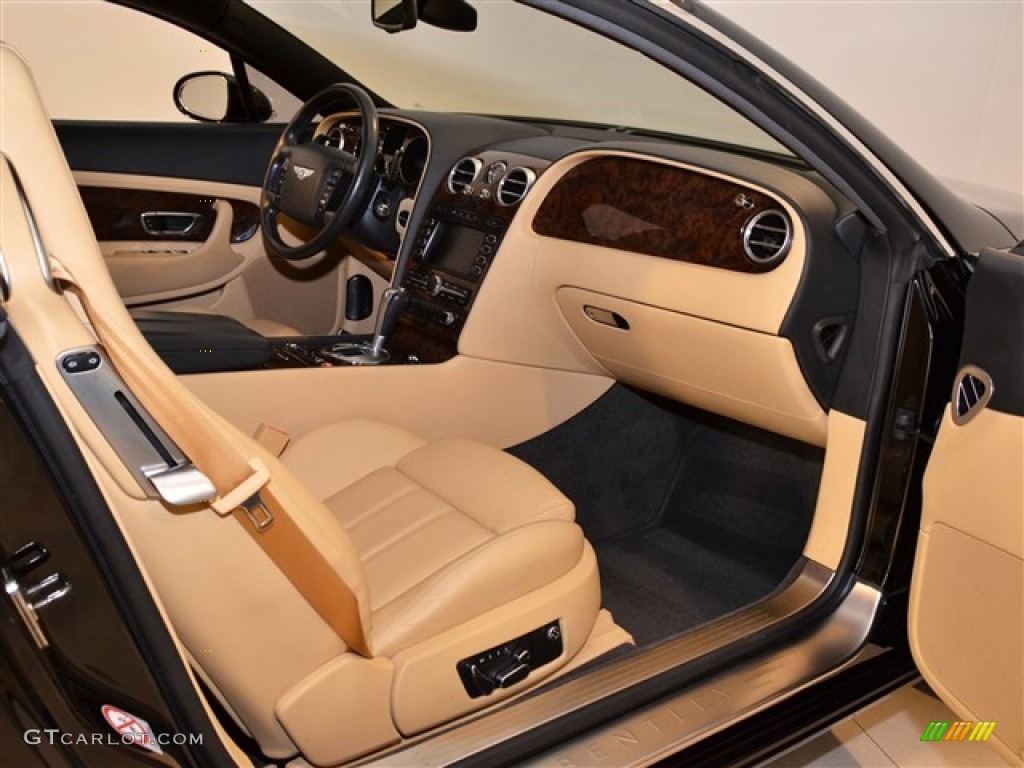 2005 Bentley Continental GT Standard Continental GT Model Saffron/Beluga Dashboard Photo #55486745