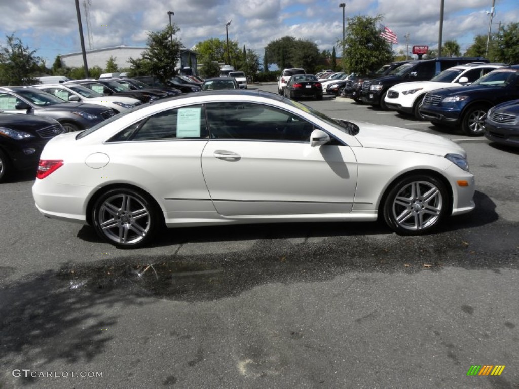 Arctic White 2010 Mercedes-Benz E 550 Coupe Exterior Photo #55486922