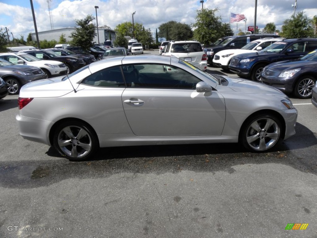 Tungsten Silver Pearl 2010 Lexus IS 250C Convertible Exterior Photo #55487120