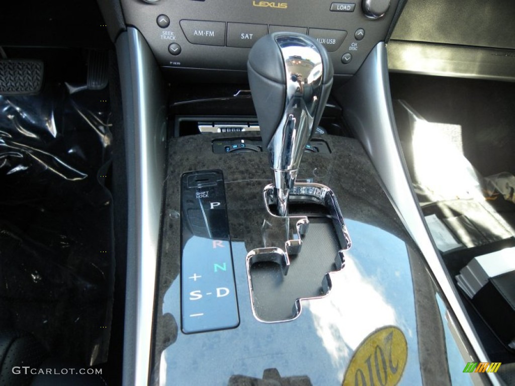 2010 Lexus IS 250C Convertible 6 Speed Paddle-Shift Automatic Transmission Photo #55487141