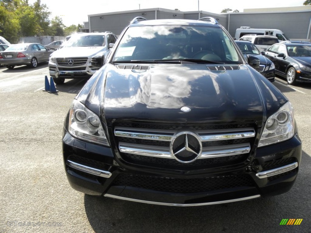 2012 GL 350 BlueTEC 4Matic - Black / Black photo #1