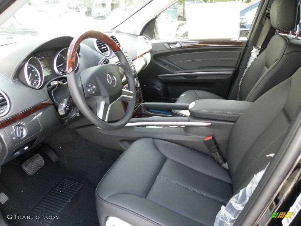 Black Interior 2012 Mercedes-Benz GL 350 BlueTEC 4Matic Photo #55487171