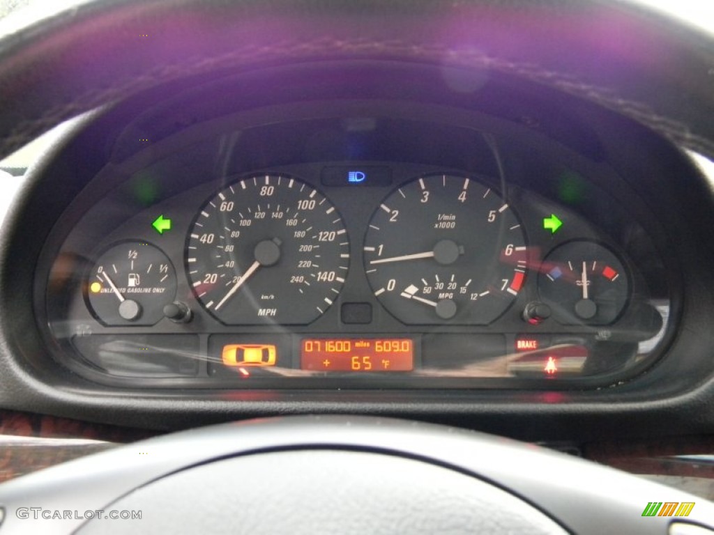 2004 BMW 3 Series 325i Coupe Gauges Photo #55488614