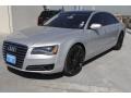 2011 Ice Silver Metallic Audi A8 L 4.2 FSI quattro  photo #3