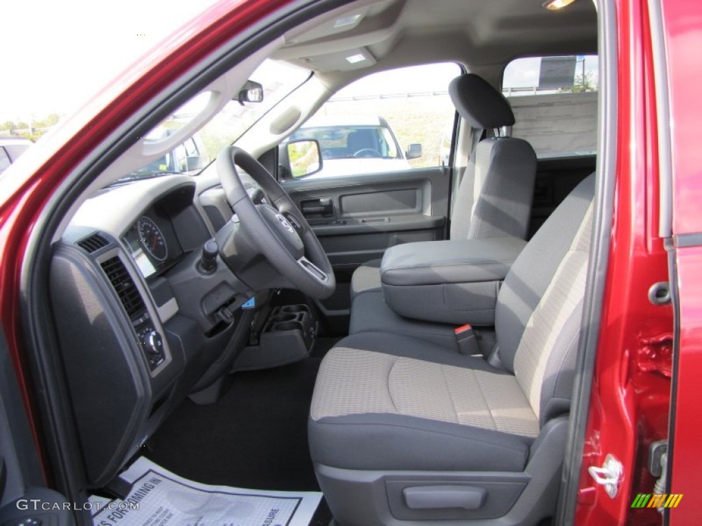 Dark Slate Gray/Medium Graystone Interior 2012 Dodge Ram 1500 Express Quad Cab Photo #55488848