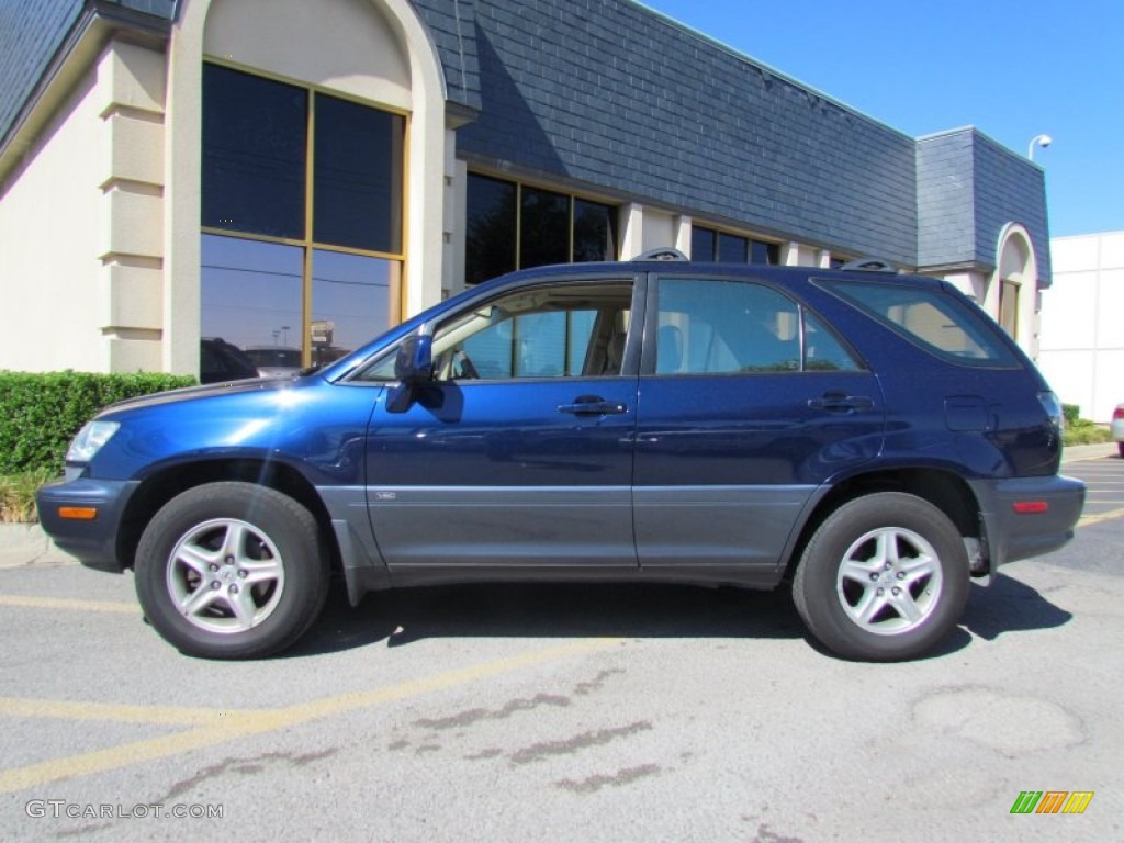 2001 RX 300 - Indigo Ink Pearl / Ivory photo #1