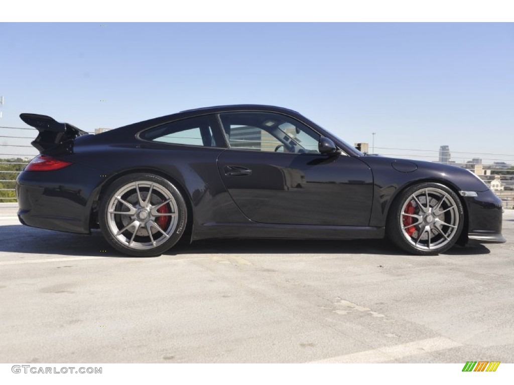 Basalt Black Metallic 2011 Porsche 911 GT3 Exterior Photo #55489423