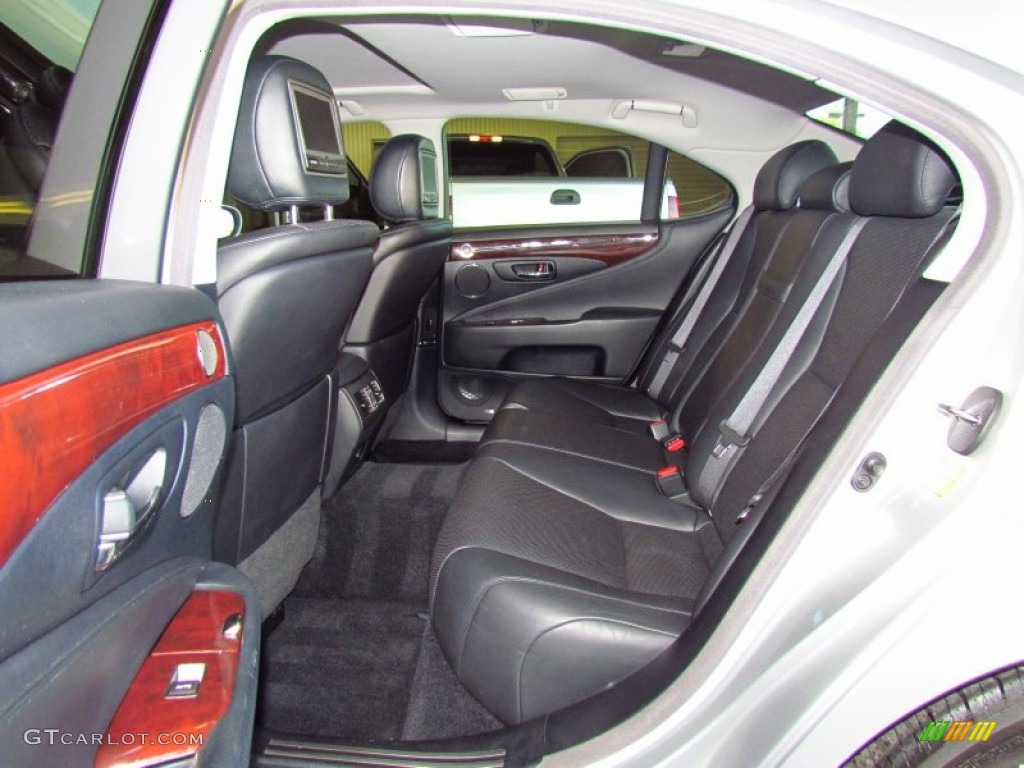 Black Interior 2009 Lexus LS 460 Photo #55489739