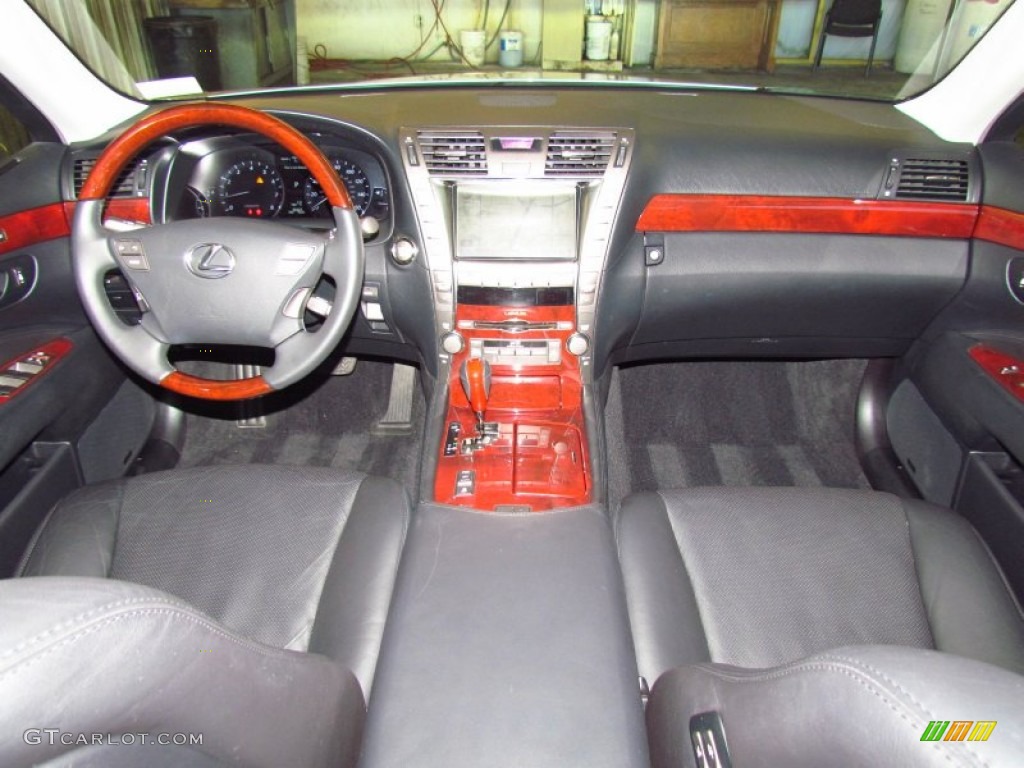 2009 Lexus LS 460 Black Dashboard Photo #55489756