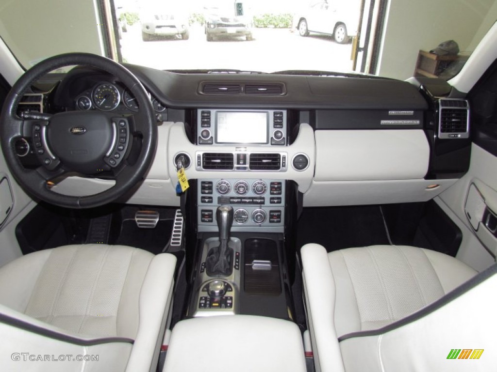 2007 Range Rover Supercharged - Zermatt Silver Metallic / Ivory/Black photo #13